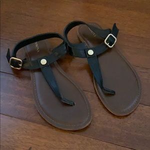 Black sandals